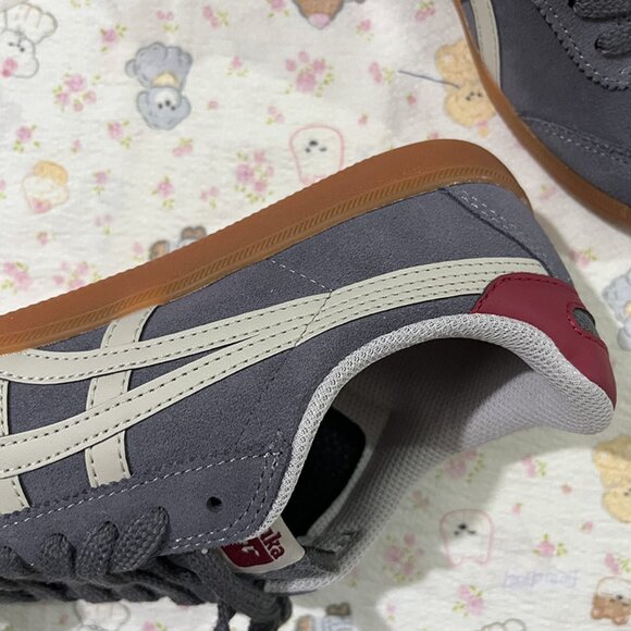 Onitsuka Tiger Tokuten Series Grey Retro German Army Trainer Shoes - Picture 6 of 7